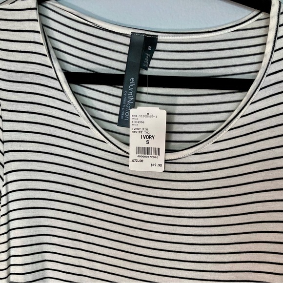 ellumiNation by Nikki Parker Asymmetric Tunic Top - S - NWT - Picture 4 of 8